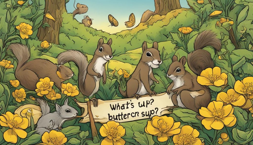 Funny responses to what's up buttercup